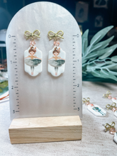 Load image into Gallery viewer, Ballerina Bows | Handmade Clay Jewelry | Nutcracker
